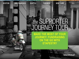 t Make The Most of Your Journey: Fundraising On The Go With eTapestry 