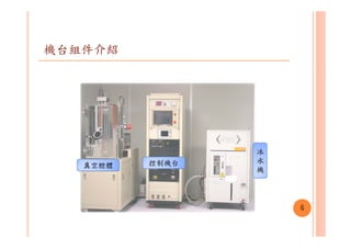 Sju蒸鍍機講義 2003