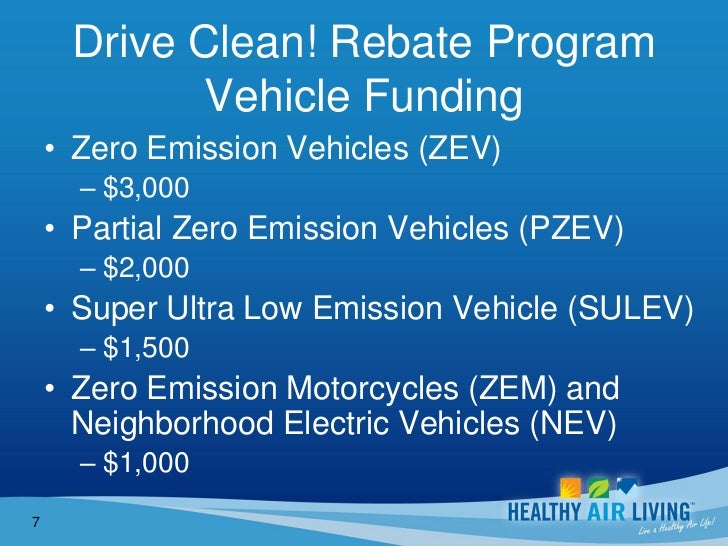 SJVAPCD Drive Clean Rebate Program
