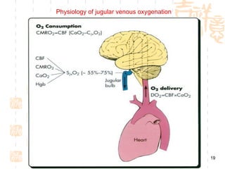 Physiology of jugular venous oxygenation   