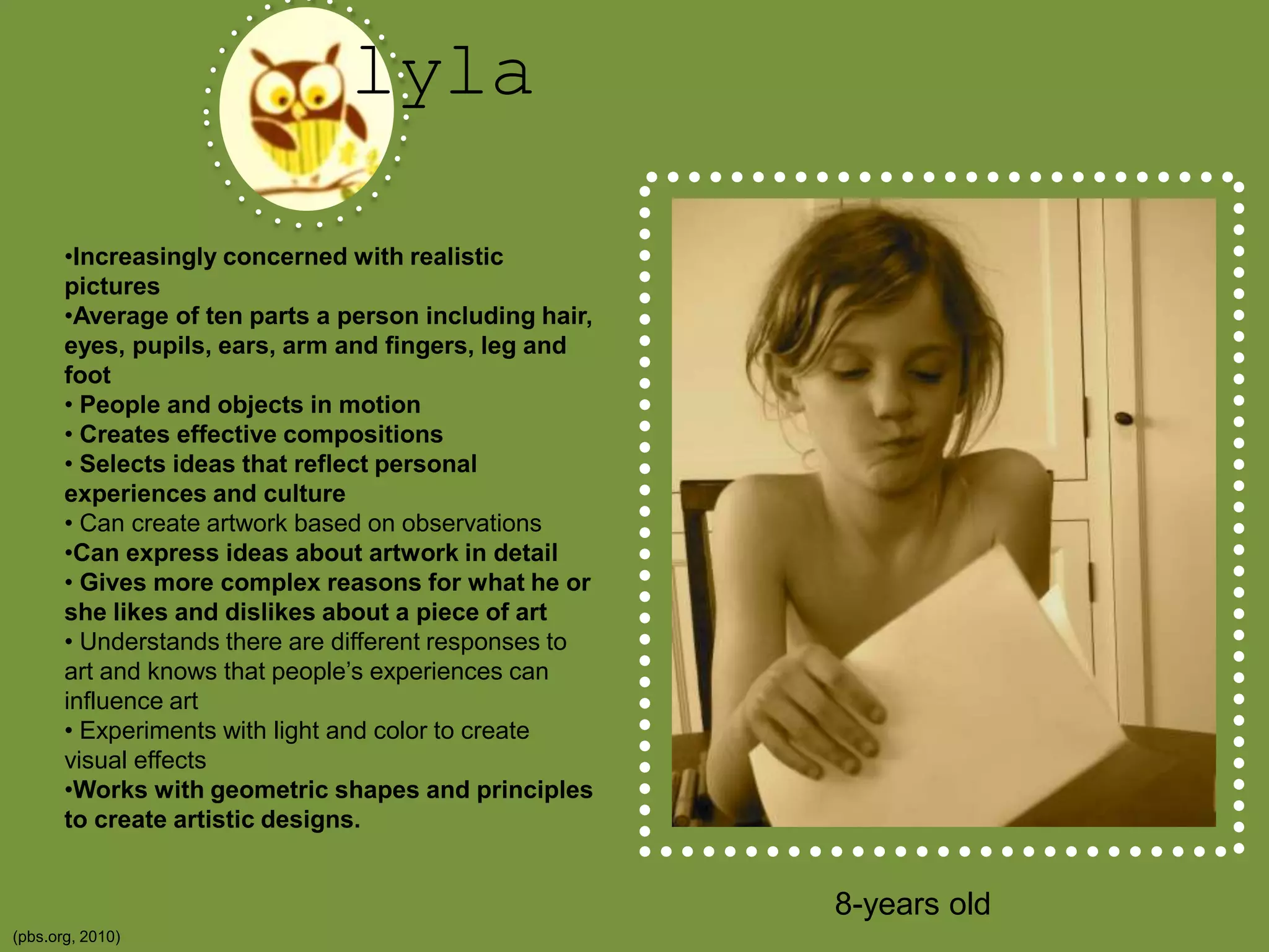 It should avoid the trap of an ‘adultist’ top-down approach to the research and the choice of methods and not seek to approximate the child’s world to that of the adult’s. The possible limitations in language and articulation of younger children may, in fact, actually be reinforced by adult attempts to place their own interpretation on the words and drawings of children…. [researchers] need to create the potential for children to have their own ideas and explanations heard and understood						Milburn & McKie, 1999, p.397draw + telld + t was originally introduced to health education circles in 1989Grounded in a philosophical position which is concerned with how the social world is interpreted, understood, experienced or producedMethods of data generation are flexible and sensitive to social contextMethods of analysis and explanation building involve understandings of complexity, detail and context Drawings have been used to project what is not overt Assist communication b/t children and adults (Milburn & McKie, 1999)