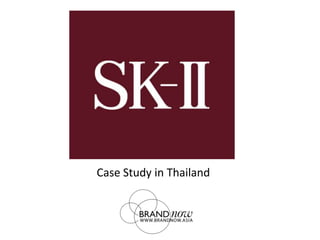 Case Study in Thailand

 