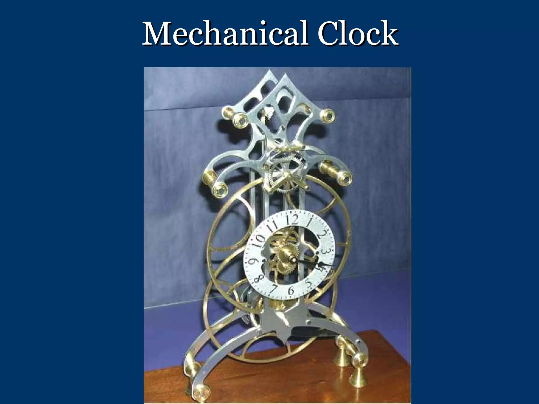 Mechanical Clock 