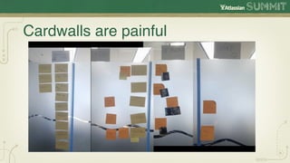 Cardwalls are painful
 