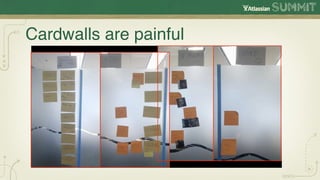 Cardwalls are painful
 