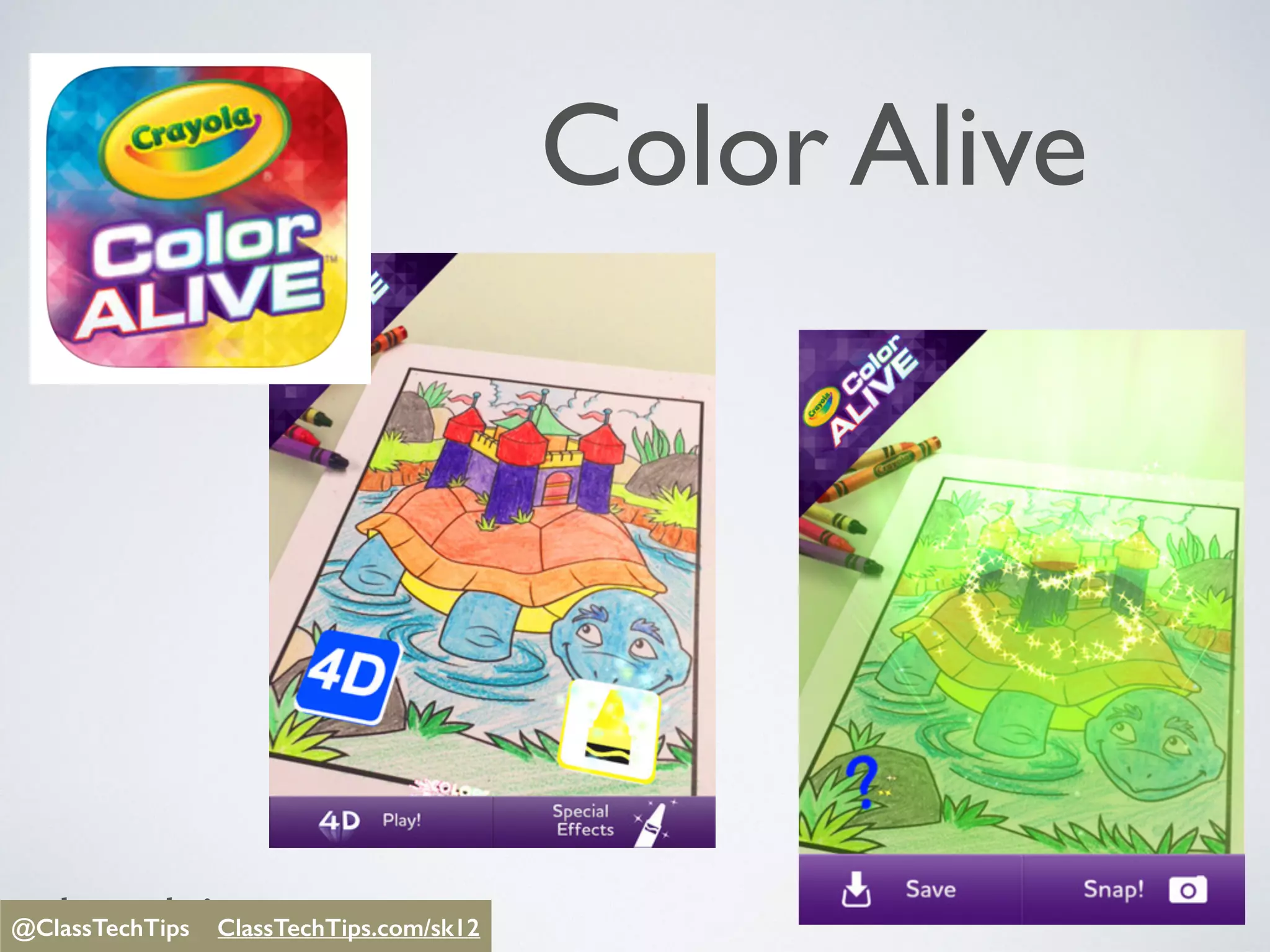 @ClassTechTips
Color Alive
@ClassTechTips ClassTechTips/sk12@ClassTechTips ClassTechTips.com/sk12
 