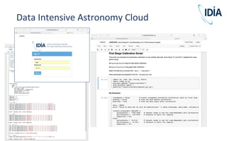 Data Intensive Astronomy Cloud
 