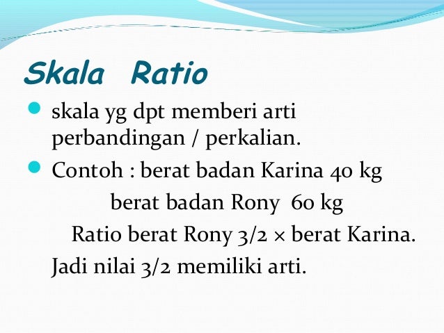 Skala pengukuran1 Skala pengukuran1