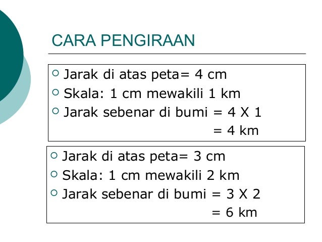 Geografi T2 Bab 1 Skala Dan Jarak Lessons Blendspace