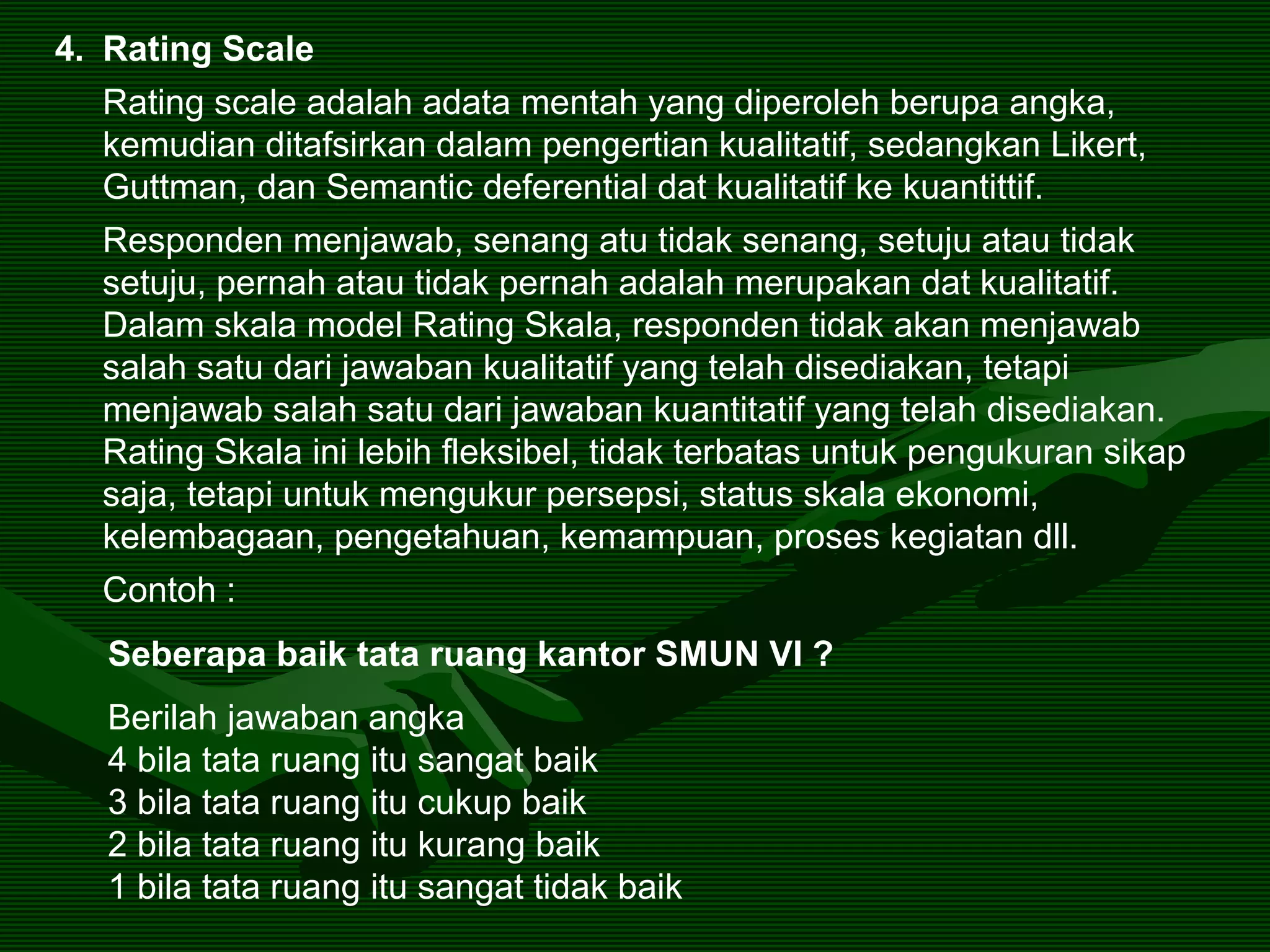 Skala pengukuran | PPT