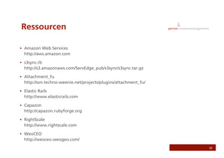 Skalieren einer Web Anwendung 