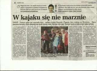 XVII Ogólnopolski Zimowy Spływ Kajakowy Mors 2011