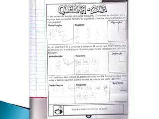 Skans do projeto construindo novos conhecimentos 2013