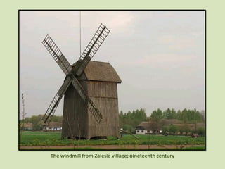 The windmill from Zalesie village; nineteenth century