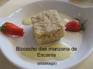 Bizcocho dae manzana de
Escania
(eblakaga)
 