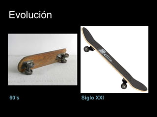 Evolución




60’s        Siglo XXI
 