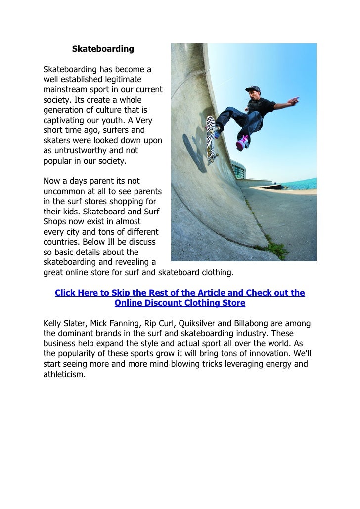 The truth about skateboarding, learn why skate boarding is becoming d…