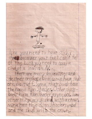 Skateboarding by Jake Grade 2