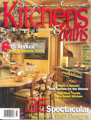Signature Kitchen & Bath Magazine Cover