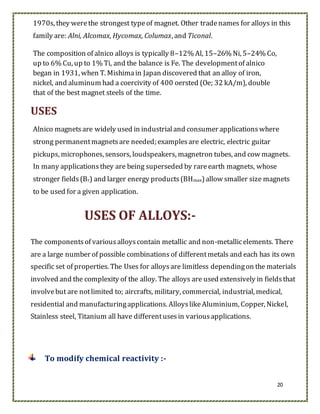 alloys | DOCX