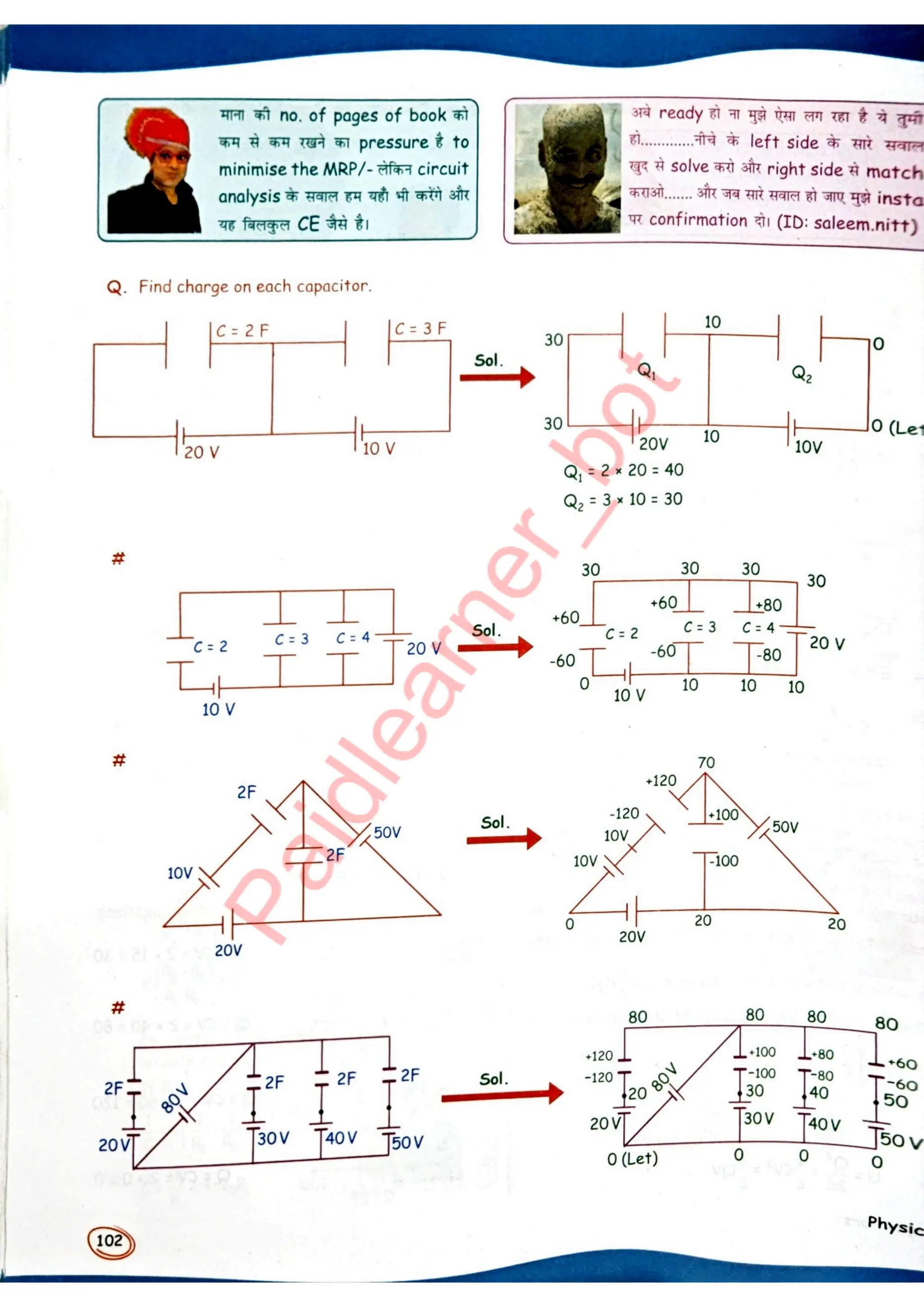 SKC Physics Crush Class 12 Handwritten Format Notes