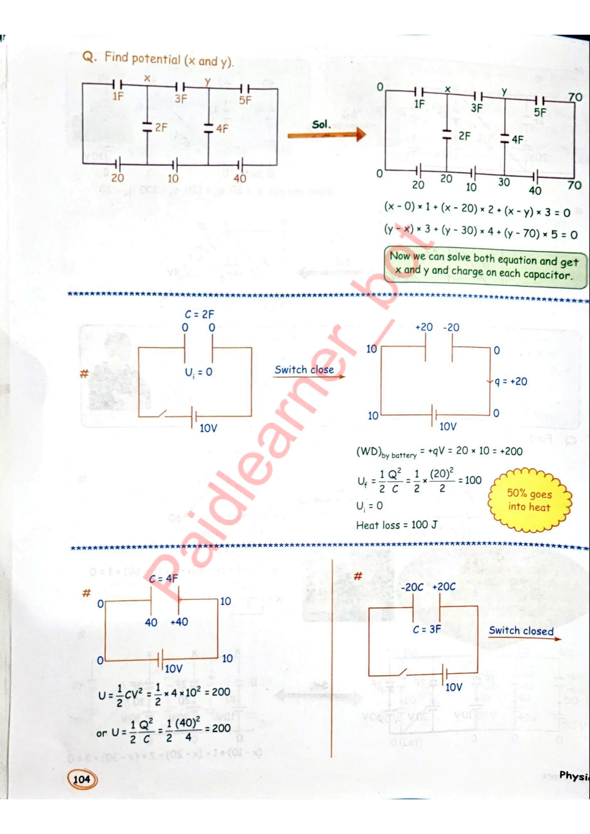 SKC Physics Crush Class 12 Handwritten Format Notes