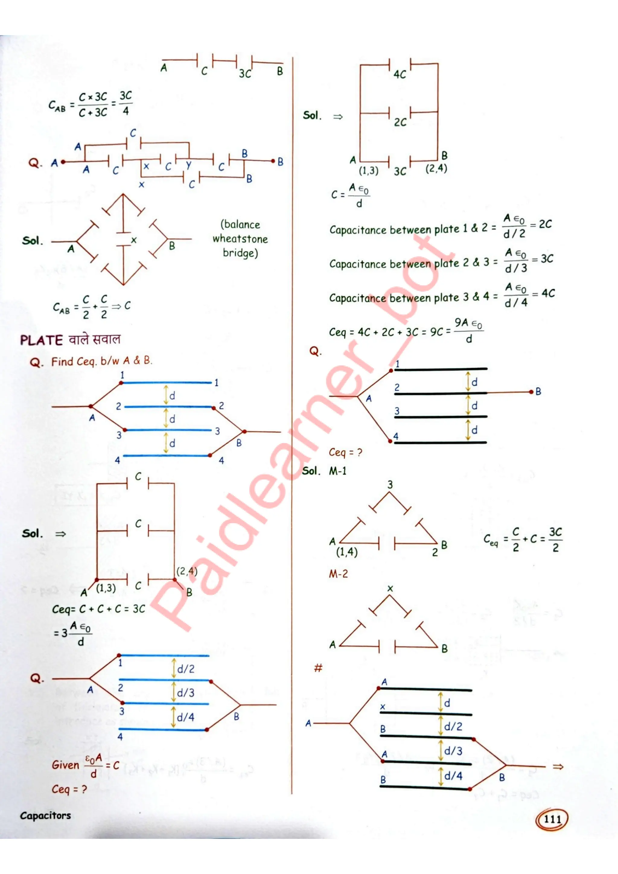 SKC Physics Crush Class 12 Handwritten Format Notes