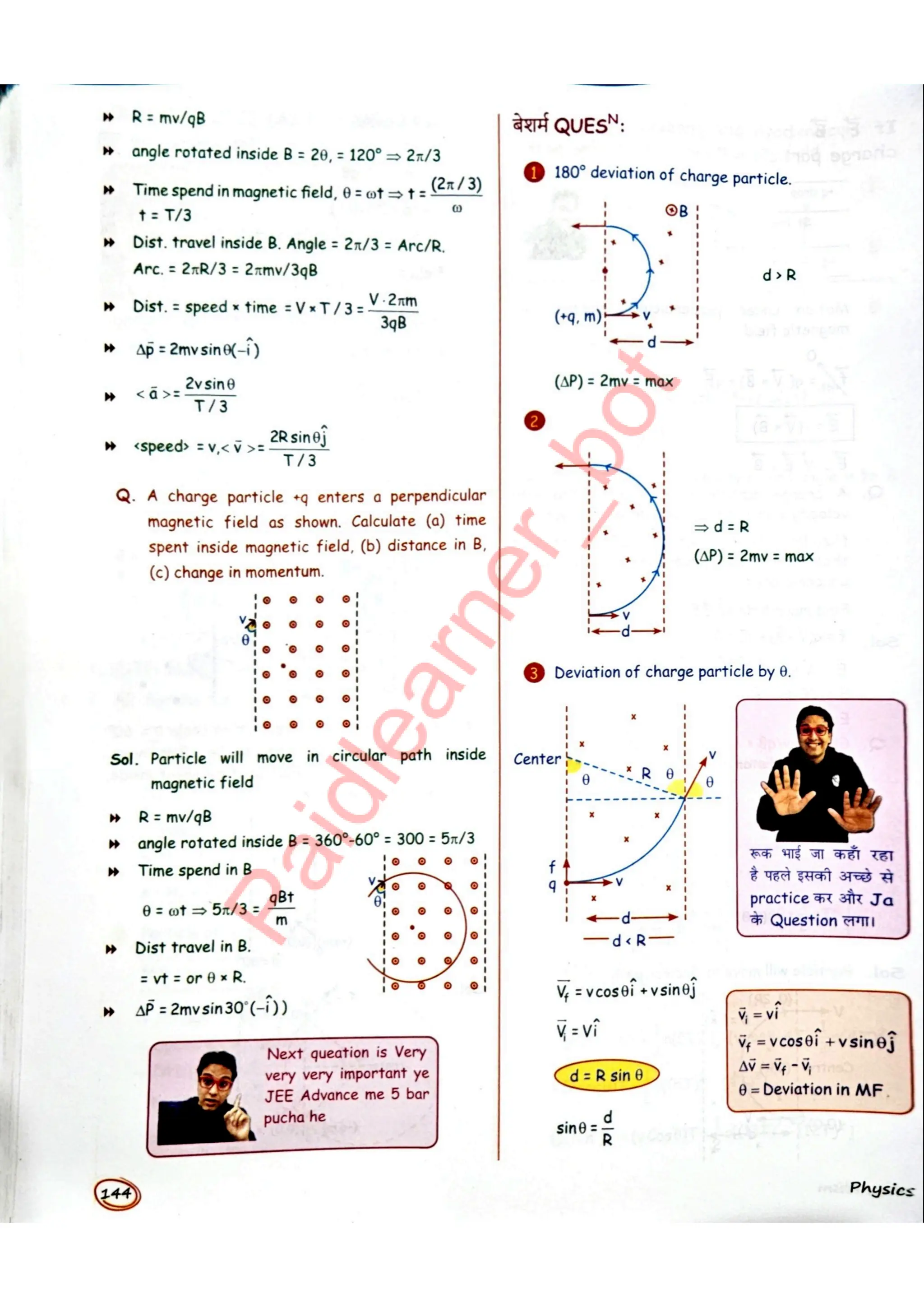SKC Physics Crush Class 12 Handwritten Format Notes