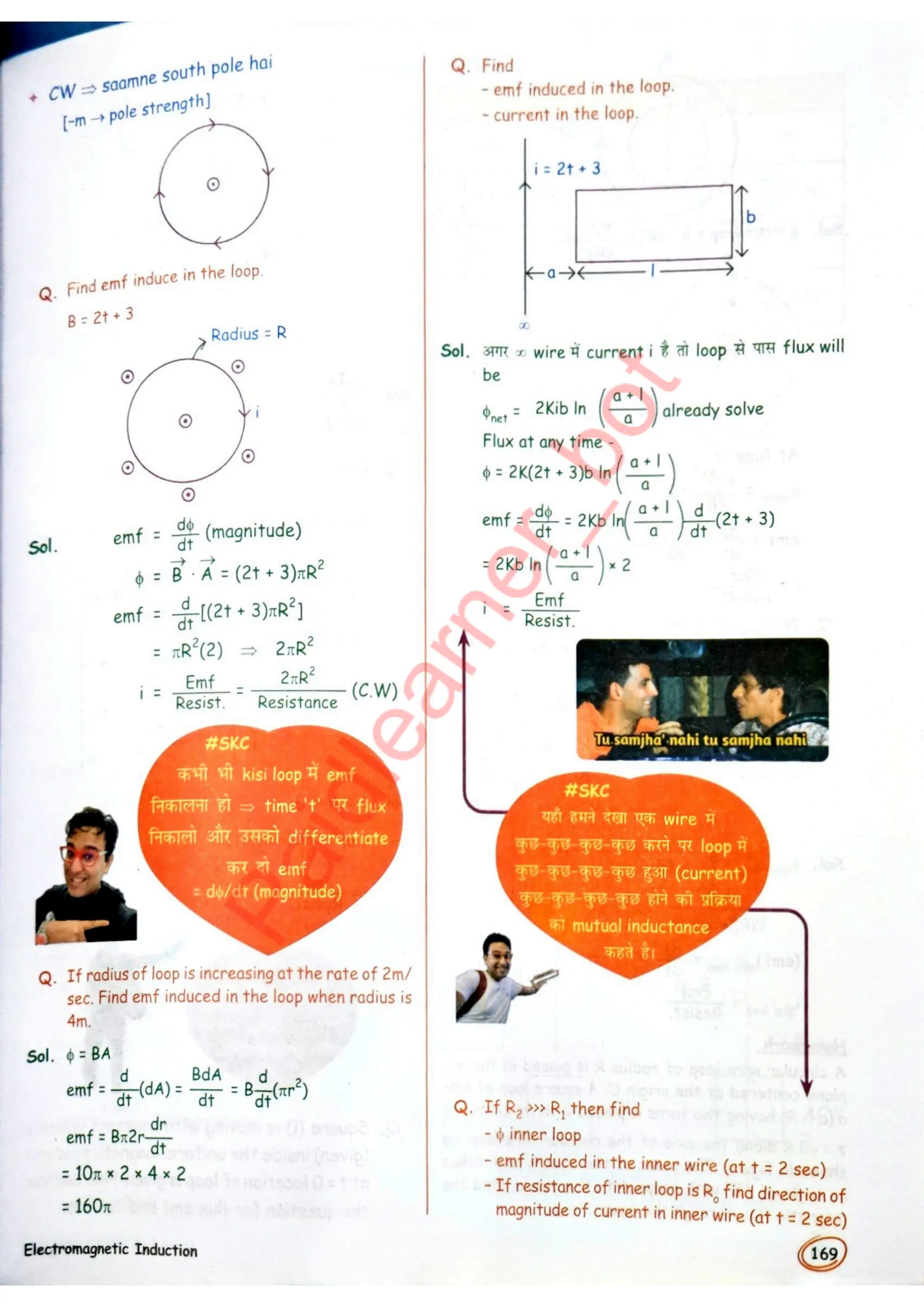 SKC Physics Crush Class 12 Handwritten Format Notes