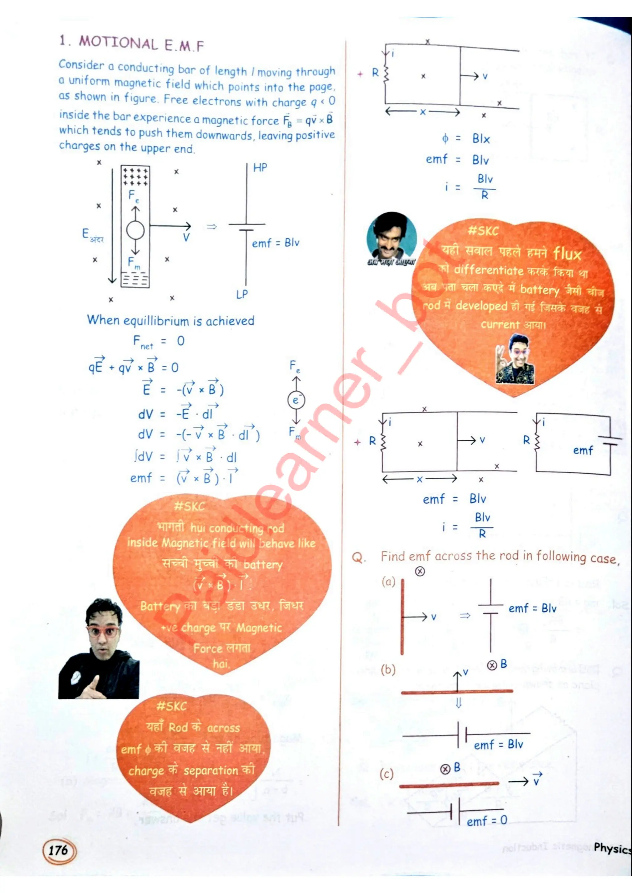 SKC Physics Crush Class 12 Handwritten Format Notes