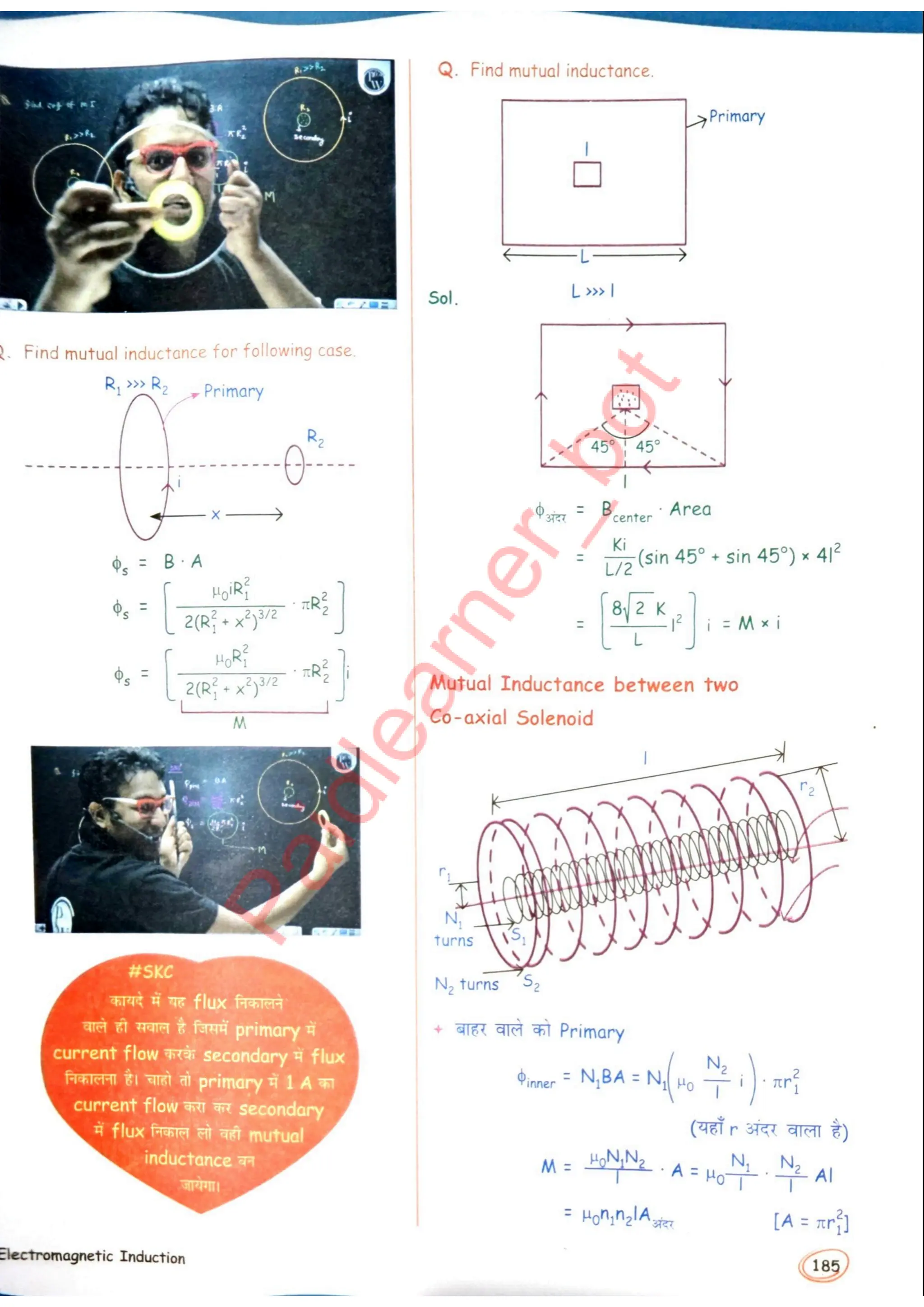 SKC Physics Crush Class 12 Handwritten Format Notes