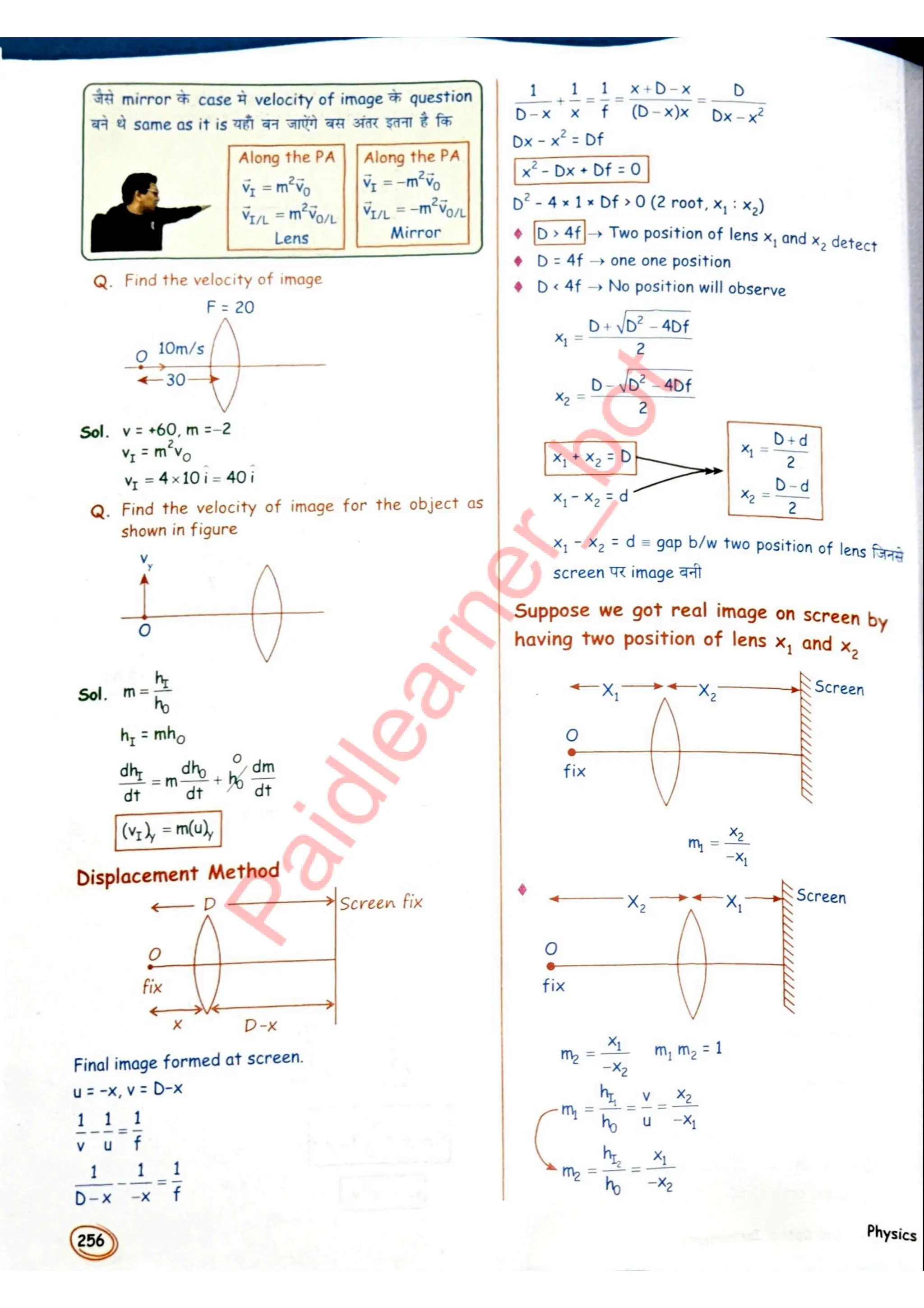 SKC Physics Crush Class 12 Handwritten Format Notes