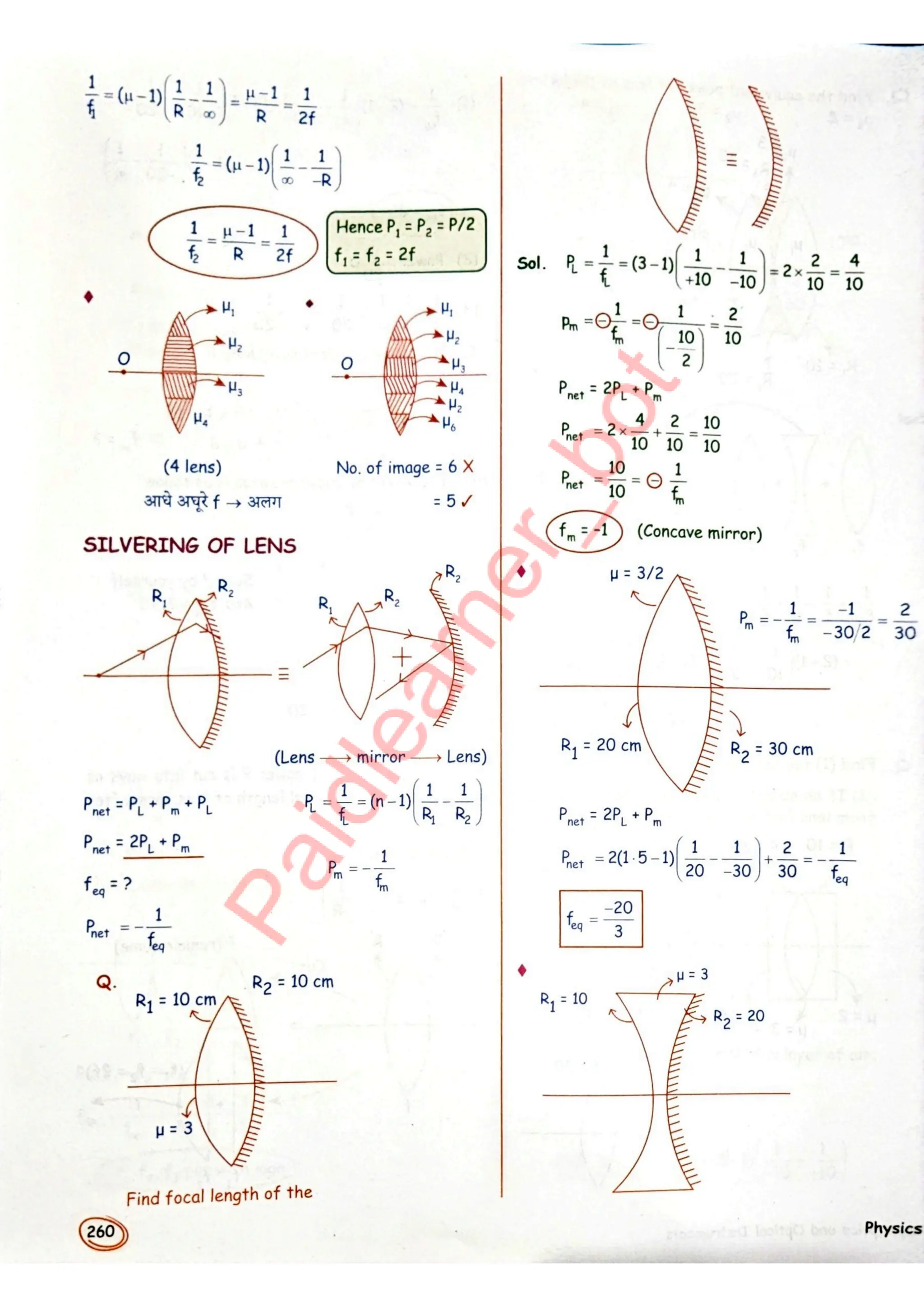 SKC Physics Crush Class 12 Handwritten Format Notes