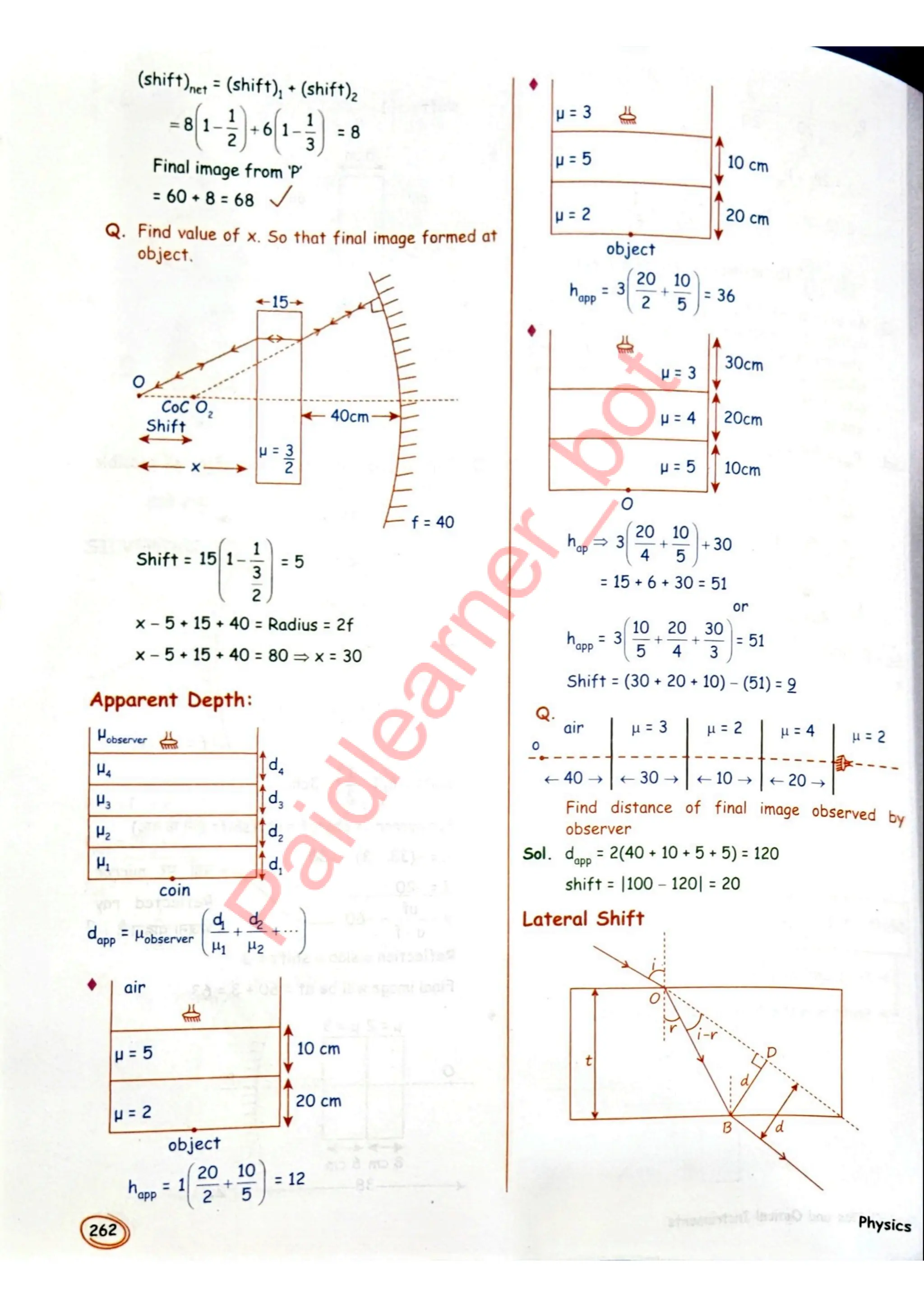 SKC Physics Crush Class 12 Handwritten Format Notes