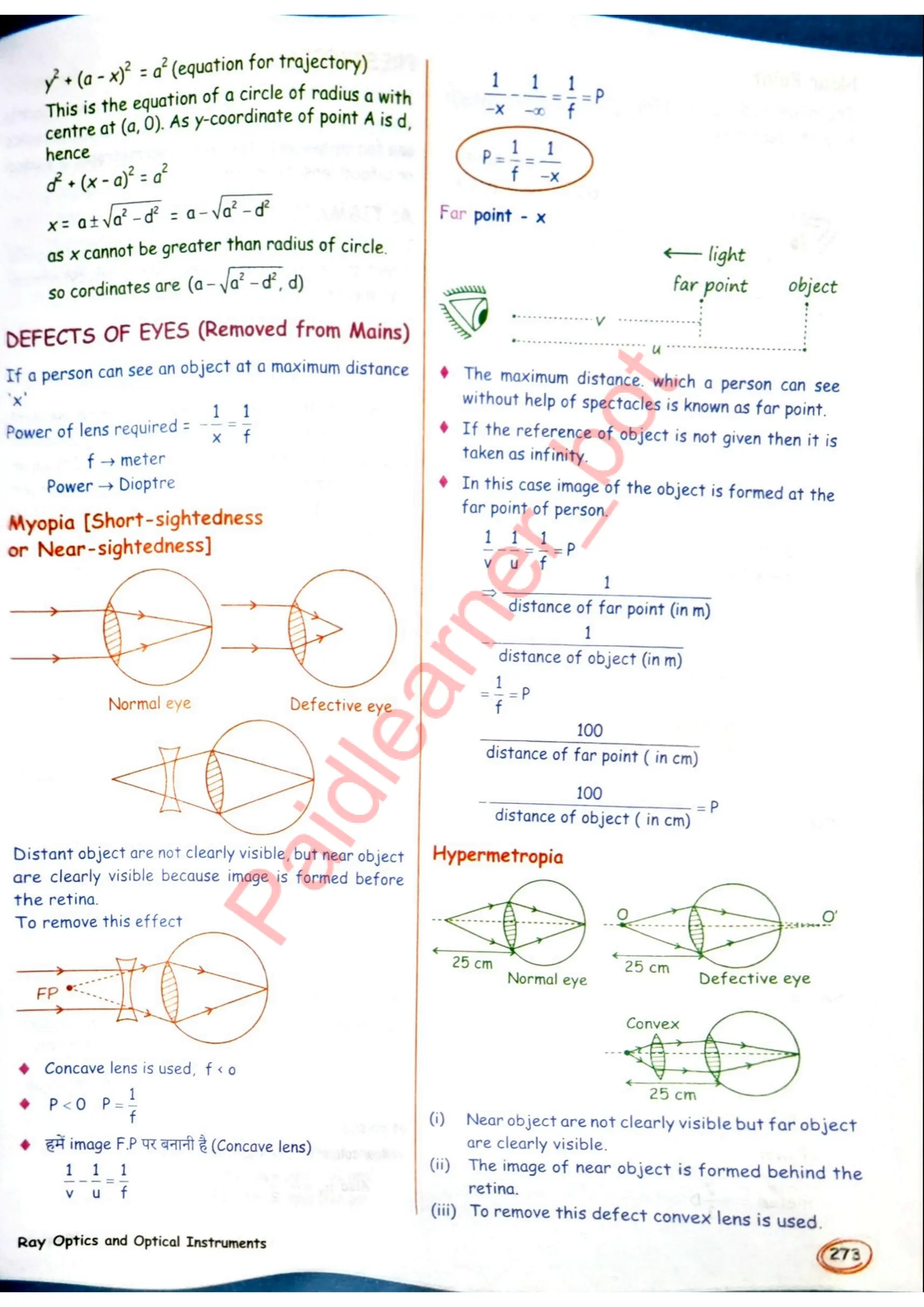 SKC Physics Crush Class 12 Handwritten Format Notes