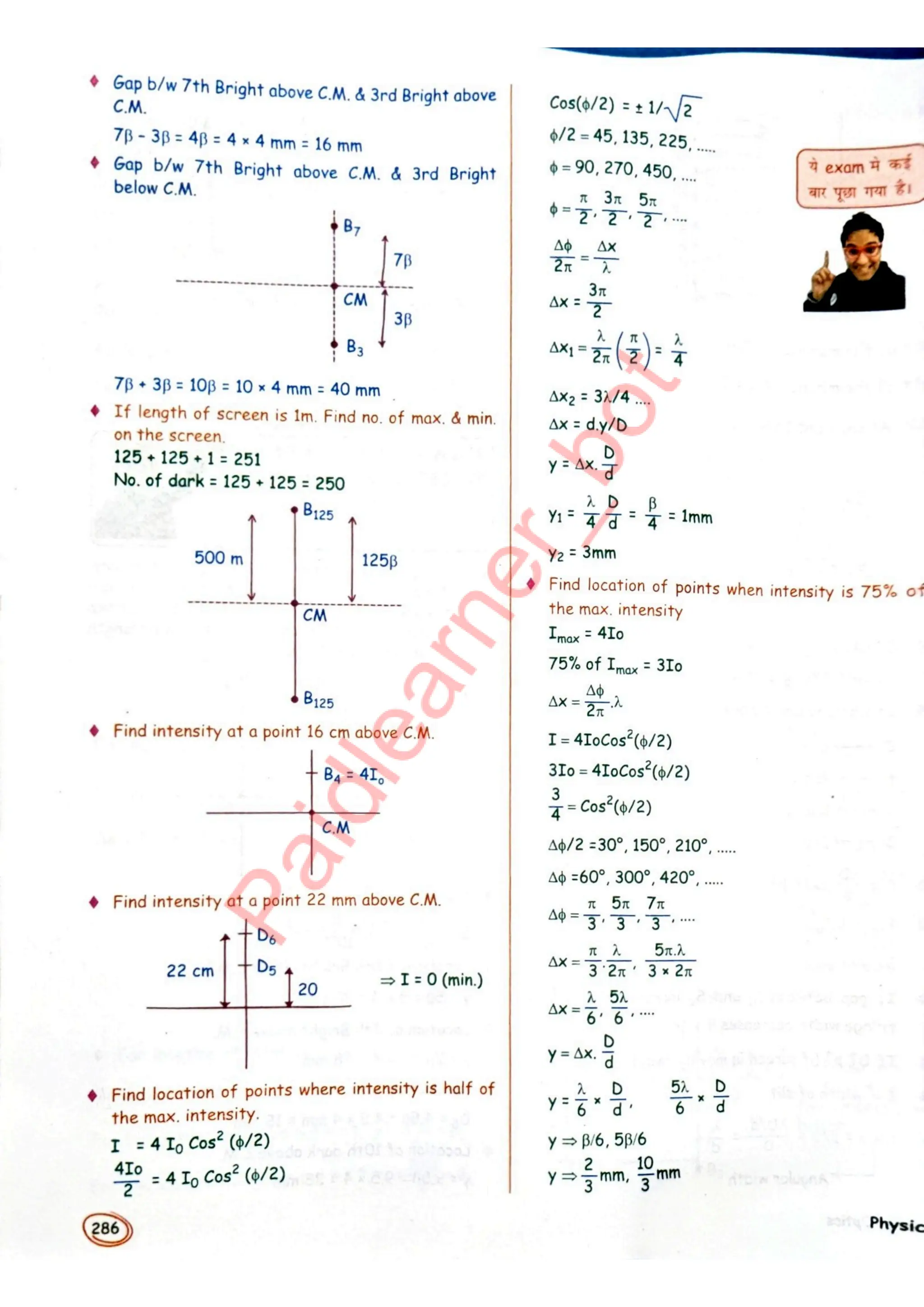 SKC Physics Crush Class 12 Handwritten Format Notes