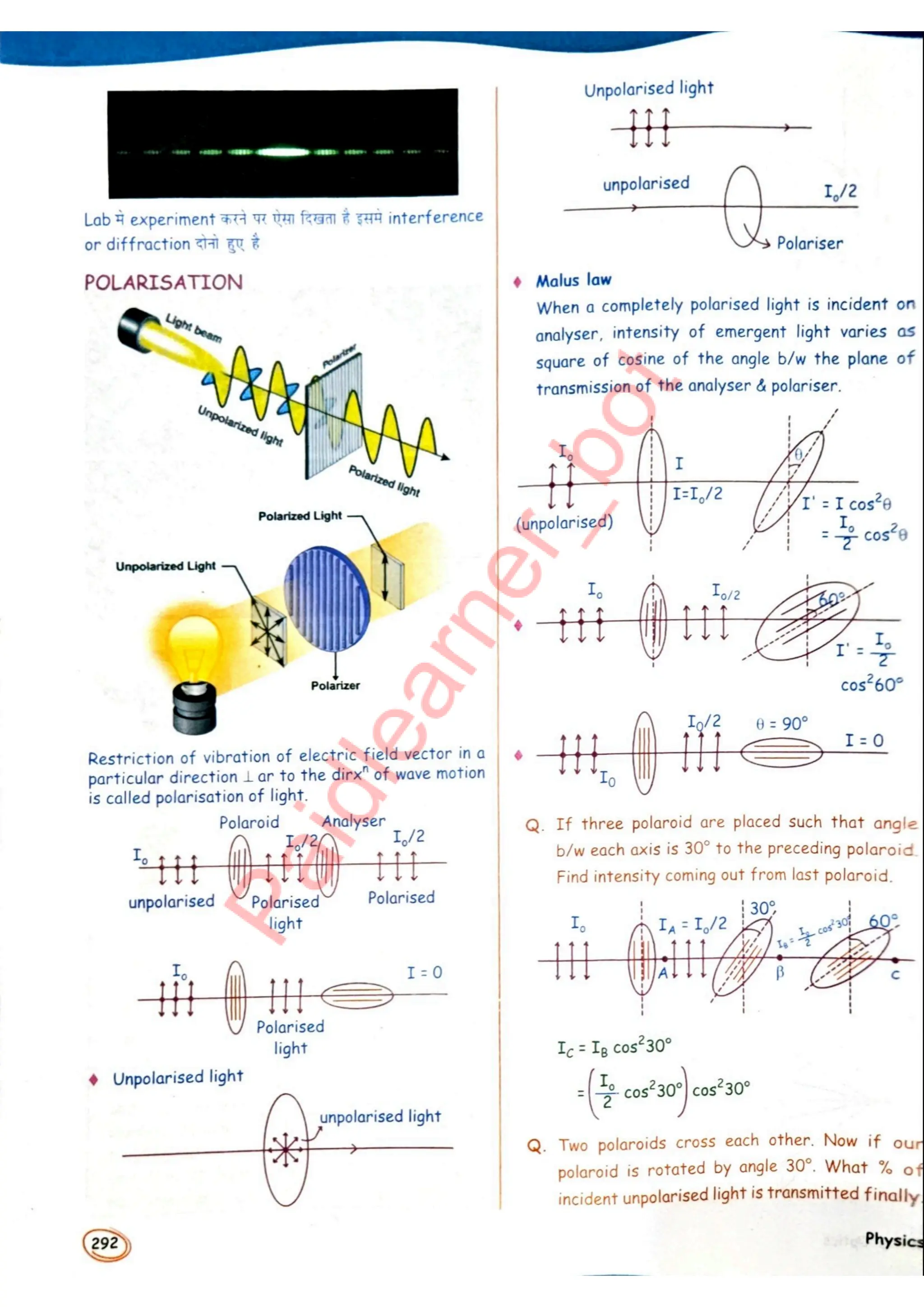 SKC Physics Crush Class 12 Handwritten Format Notes