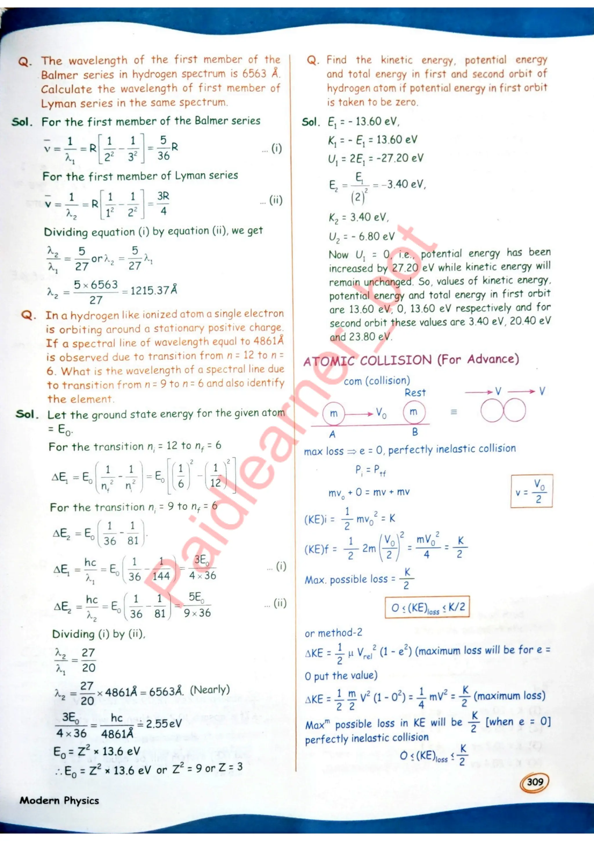 SKC Physics Crush Class 12 Handwritten Format Notes