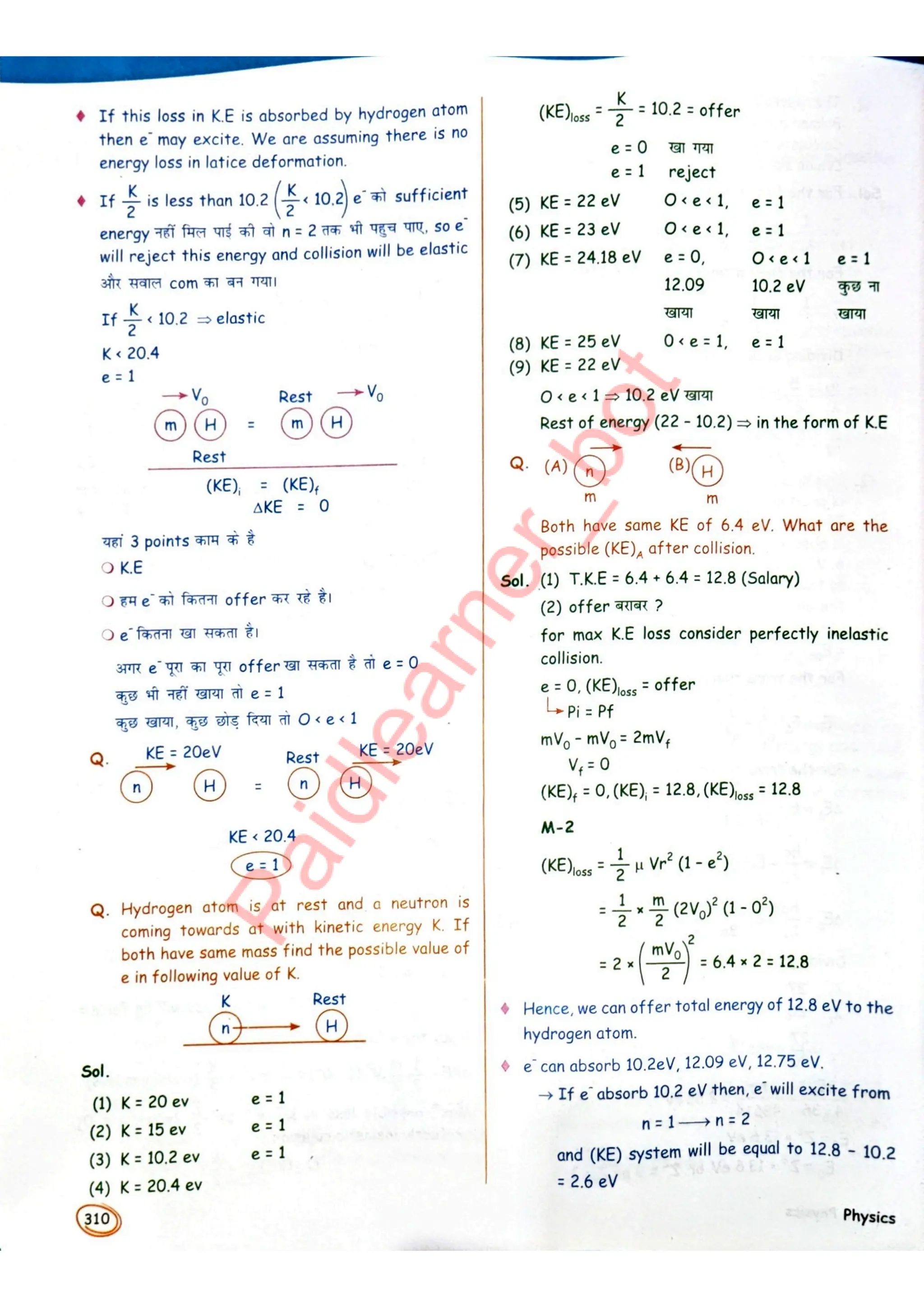 SKC Physics Crush Class 12 Handwritten Format Notes