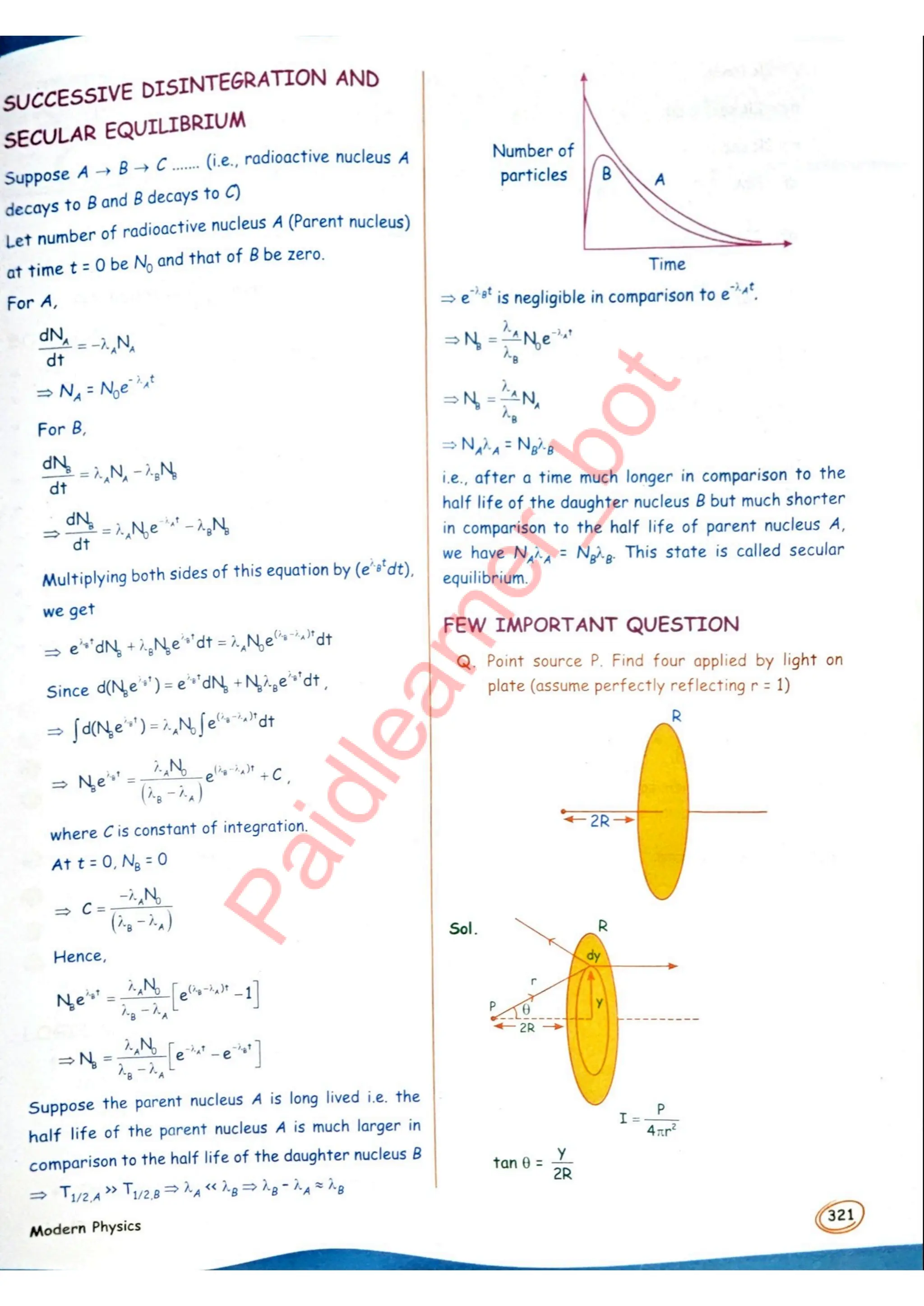 SKC Physics Crush Class 12 Handwritten Format Notes