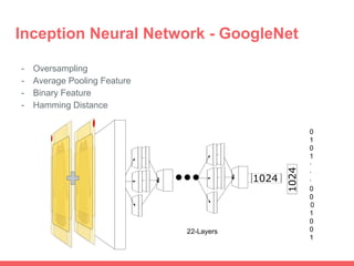 Deep Learning Feature
- Inception Network(Googlenet)
- Inception-Style Nework(SK Planet)
1000개의 category: http://image-net.org/challenges/LSVRC/2015/browse-synsets
 