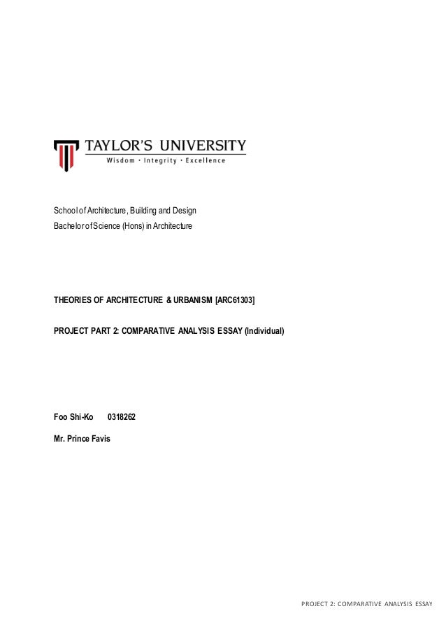 Process Essay Example Paper Project Comparative Analysis Essay School Ofarchitecture Building And Design Bachelor Ofscience Hons The Yellow Wallpaper Essay also Harvard Business School Essay Sk Comparative Analysis Essay Essay On Global Warming In English