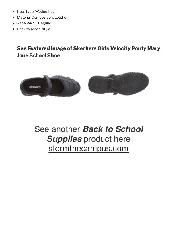 skechers velocity pouty