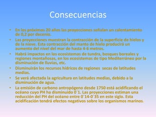 Inicios de la Observación del Calentamiento Global