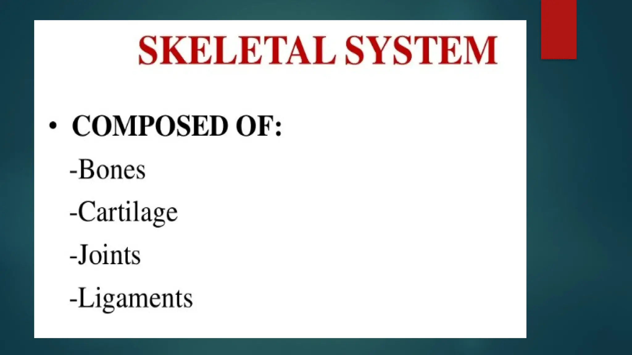 Skeletal System Final Pptx Ppt Skeletal System Final Pptx Ppt