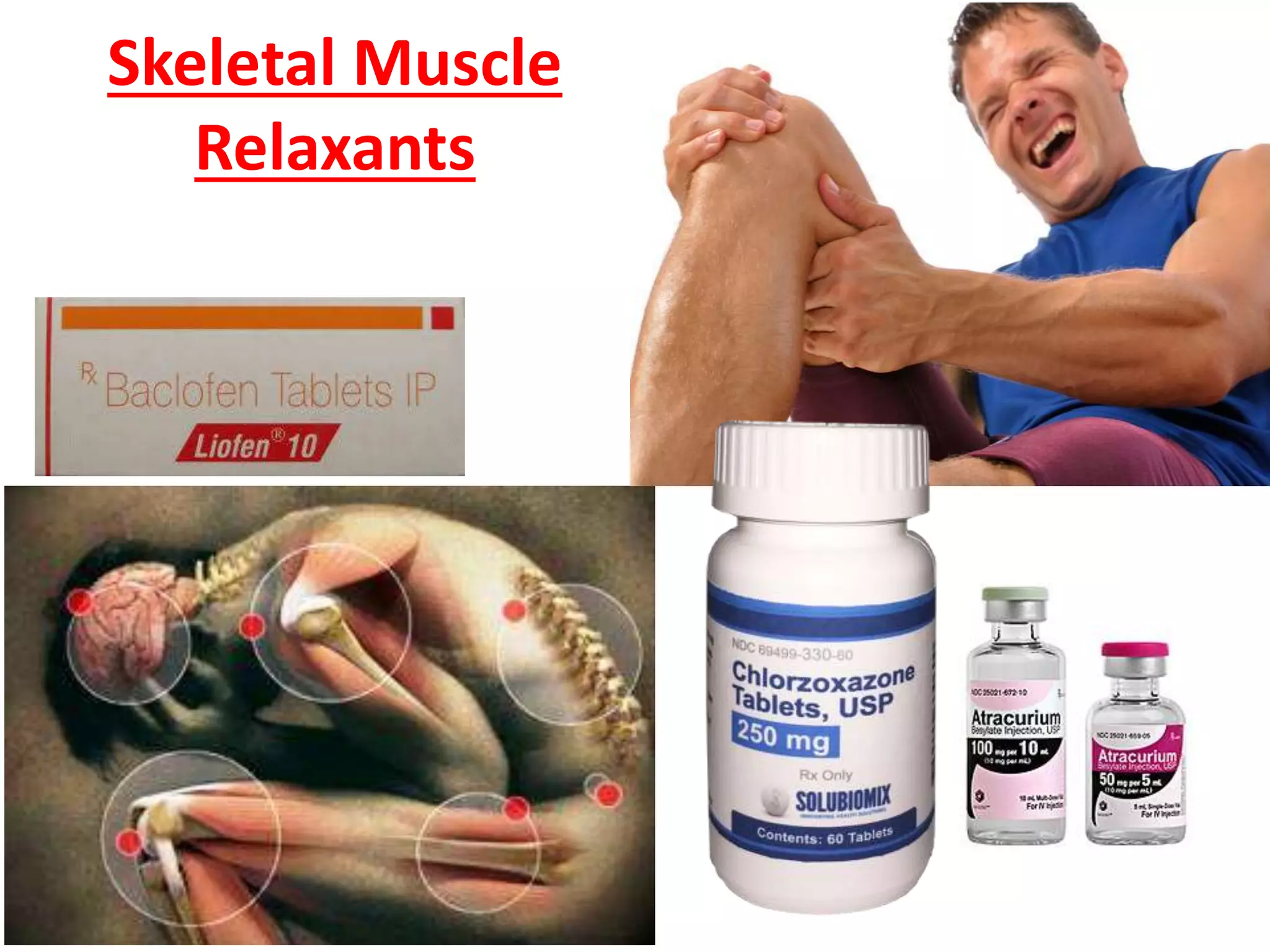 Skeletal muscle relaxants PPT