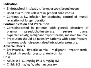 Skeletal muscle relaxants | PPT