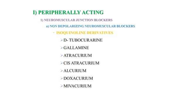 Skeletal muscle relaxants & Spasmolytics dr abdul azeem | PPTX