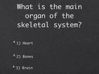 Skeletal quiz steven | PDF
