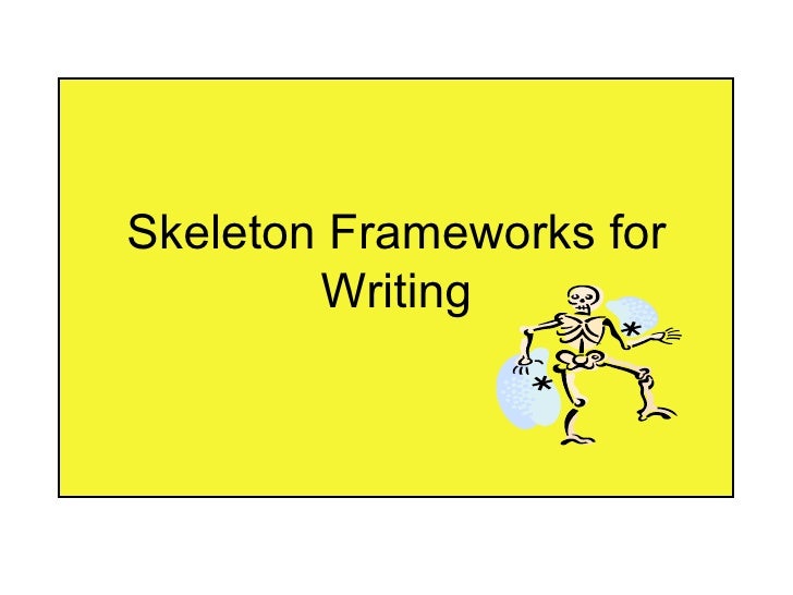 Essay skeleton